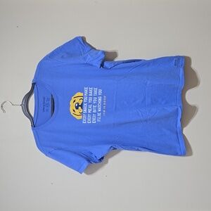 Life Is Good Women's Every Snack Dog Blue Short Sleeve  Crusher Tee